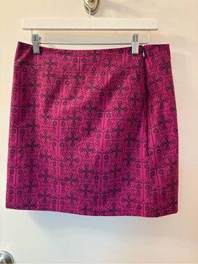 Annika skort by Cutter & Buck Fuchsia Printed Straight Mini Skort Waist 16
